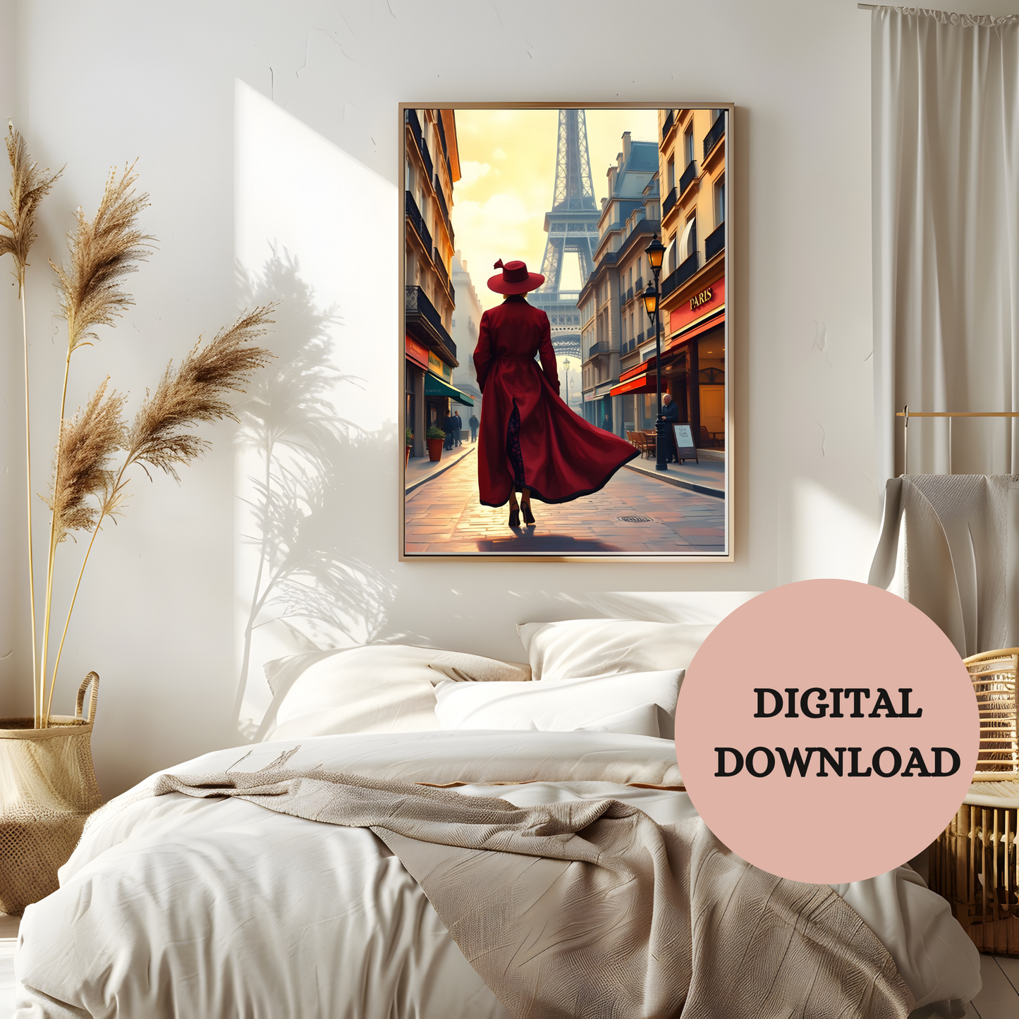 Walk in Paris — Printable Wall Art