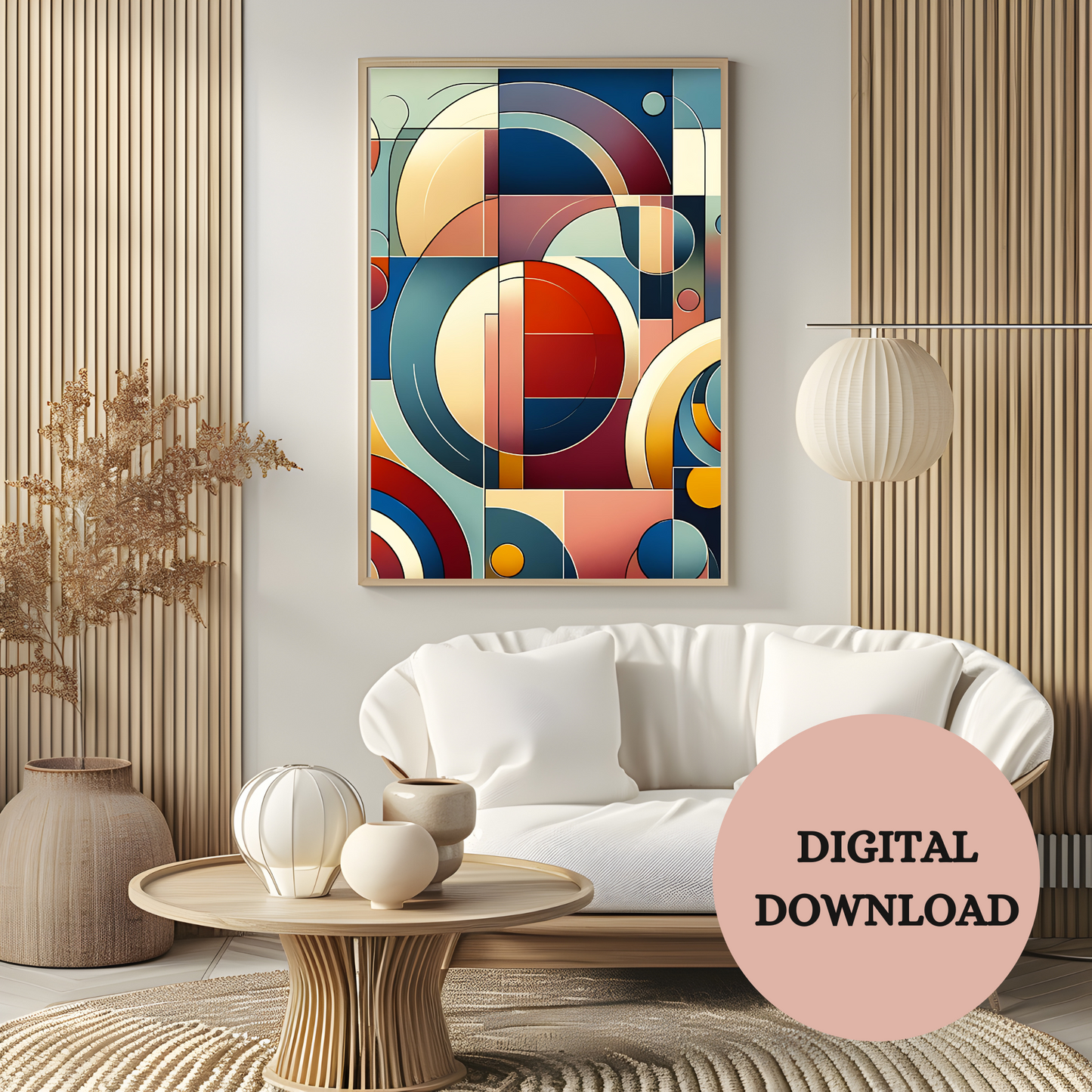 The Geometry of Light — Printable Wall Art