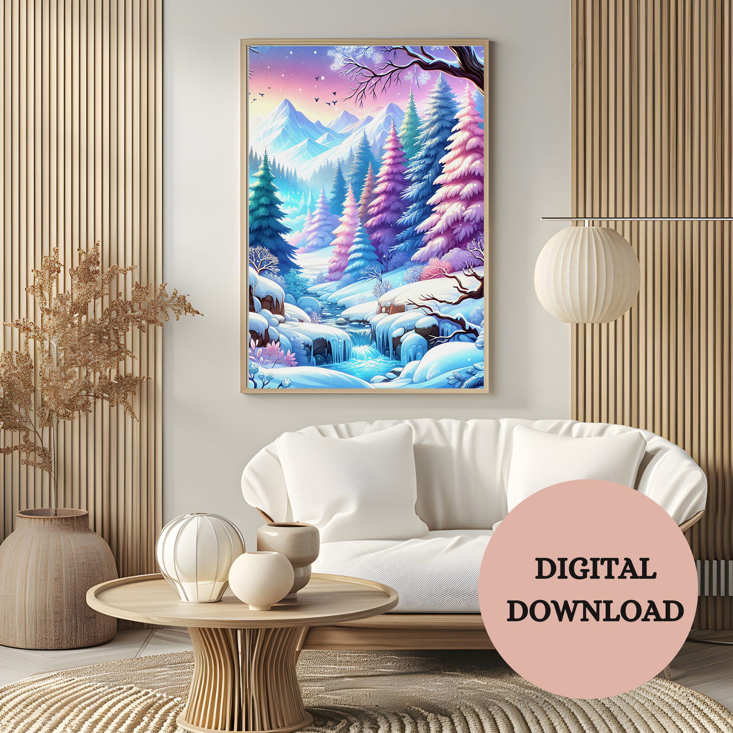 Whispers of Winter – Digital Wall Art Download