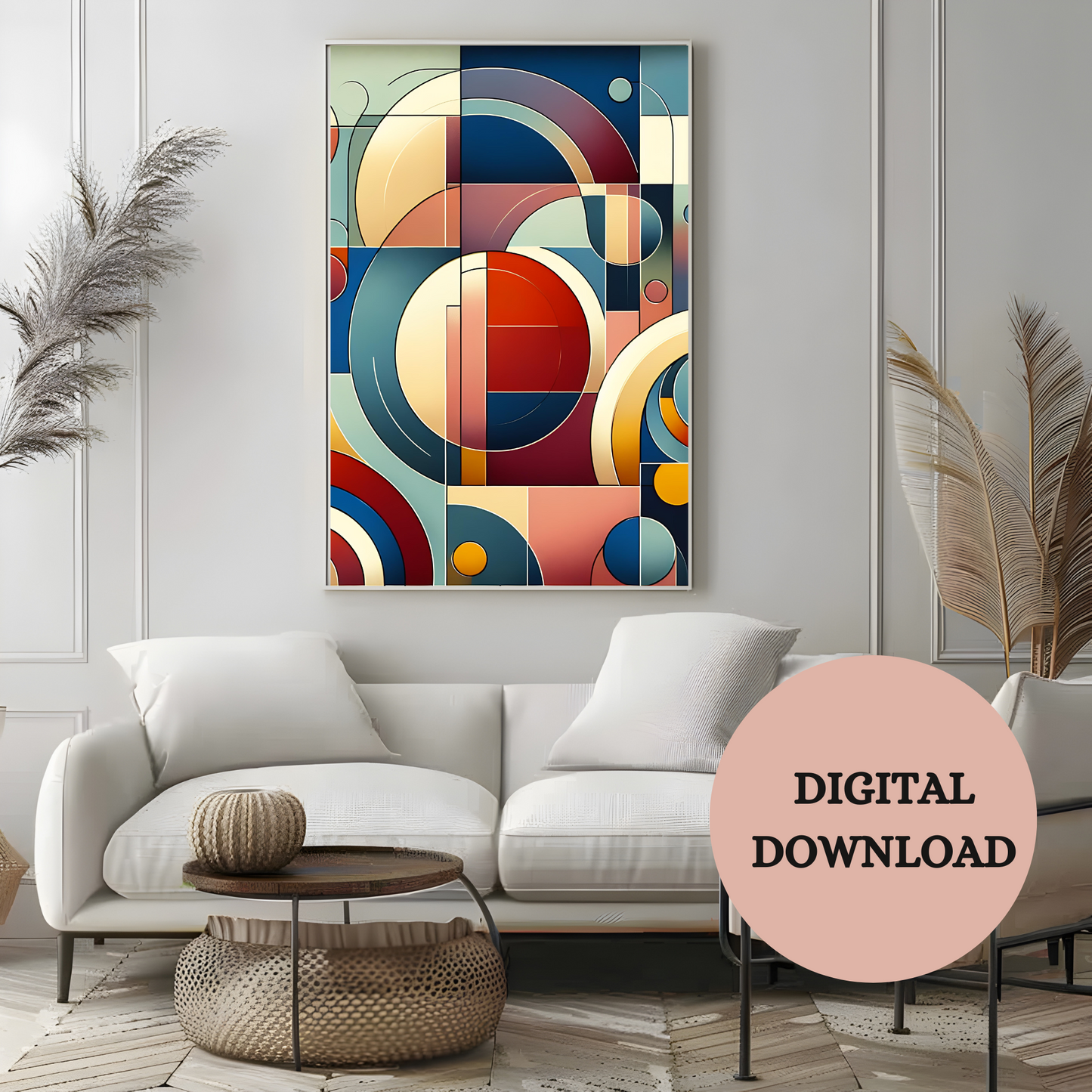 The Geometry of Light — Printable Wall Art