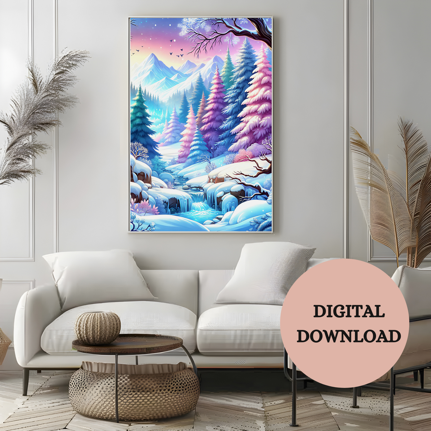 Whispers of Winter – Digital Wall Art Download