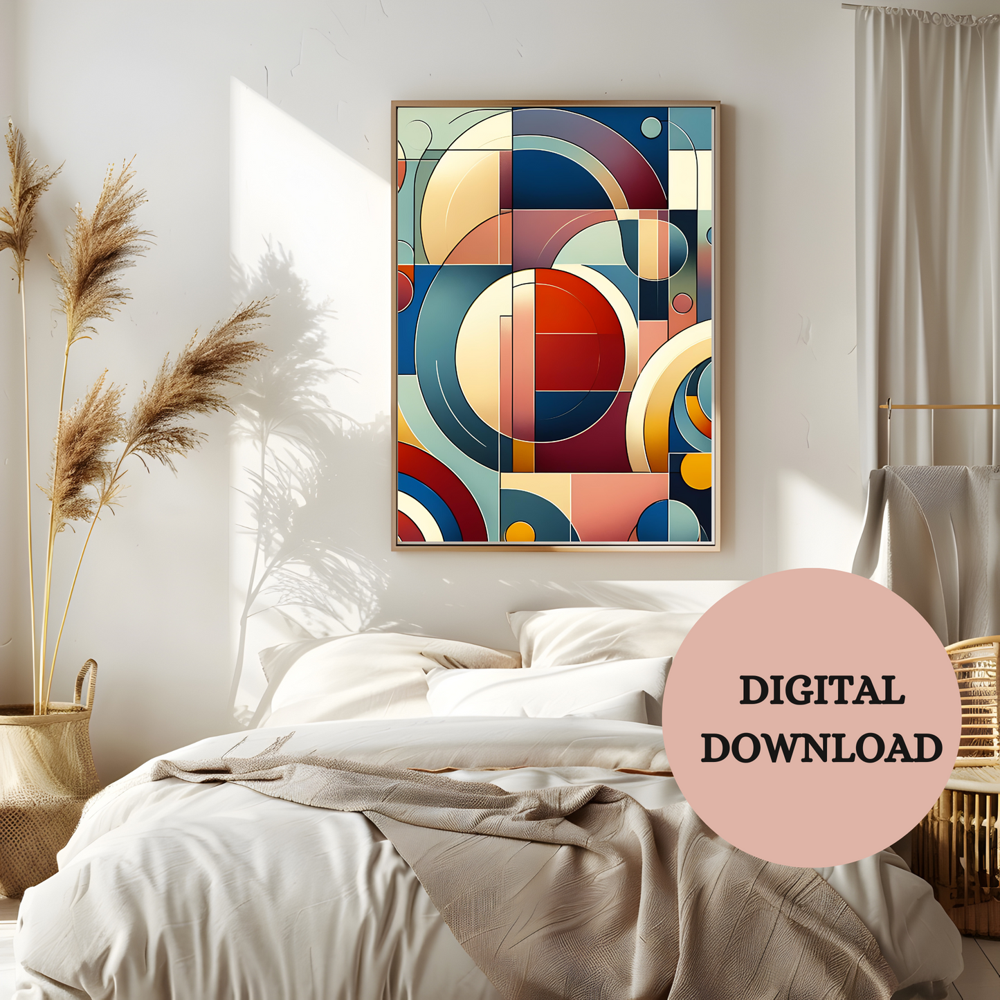 The Geometry of Light — Printable Wall Art
